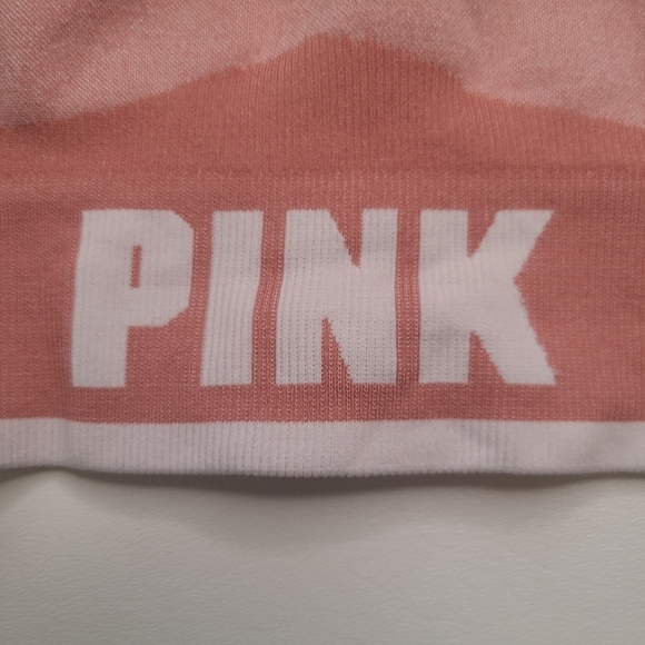 PINK Victoria's Secret Racerback Unlined Wireless Sports Bra, Size Medium - Picture 3 of 9